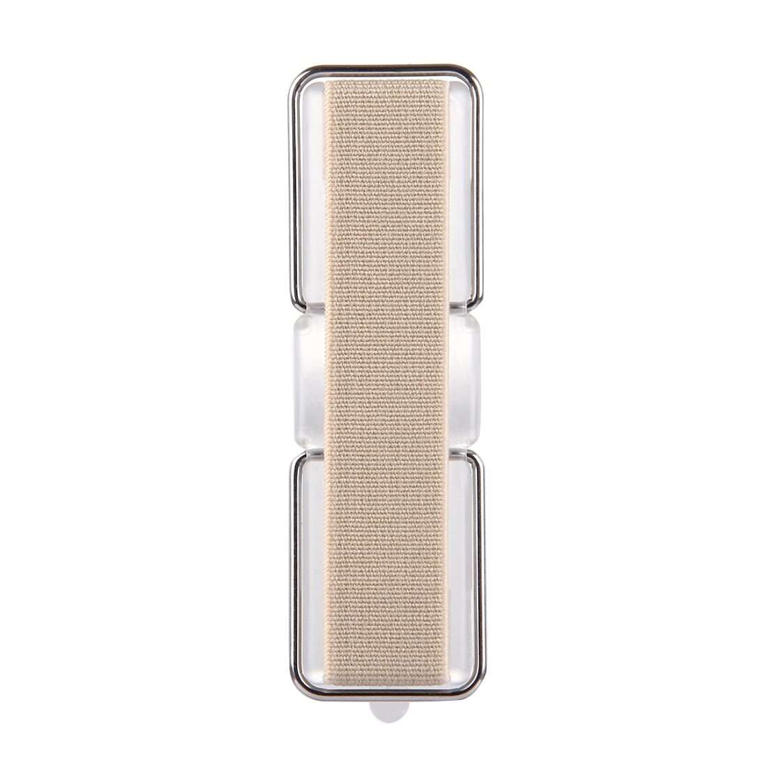 2 in 1 Adjustable Universal Mini Adhesive Holder Stand + Slim Finger Grip, Size: 7.3 x ... (Gold)