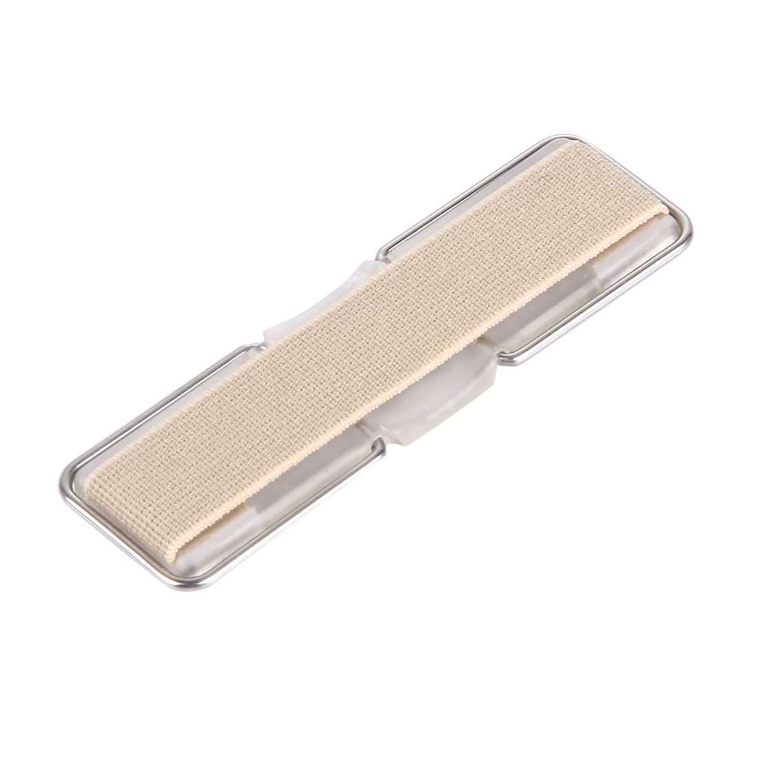 2 in 1 Adjustable Universal Mini Adhesive Holder Stand + Slim Finger Grip, Size: 7.3 x ... (Gold)