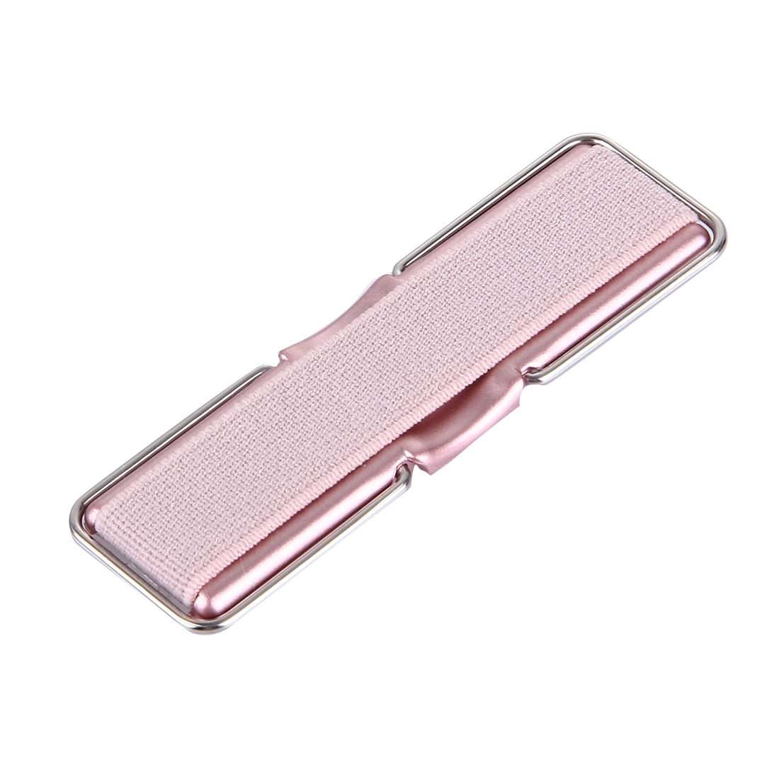 2 in 1 Adjustable Universal Mini Adhesive Holder Stand + Slim Finger Grip, Size: 7 ... (Rose Gold)