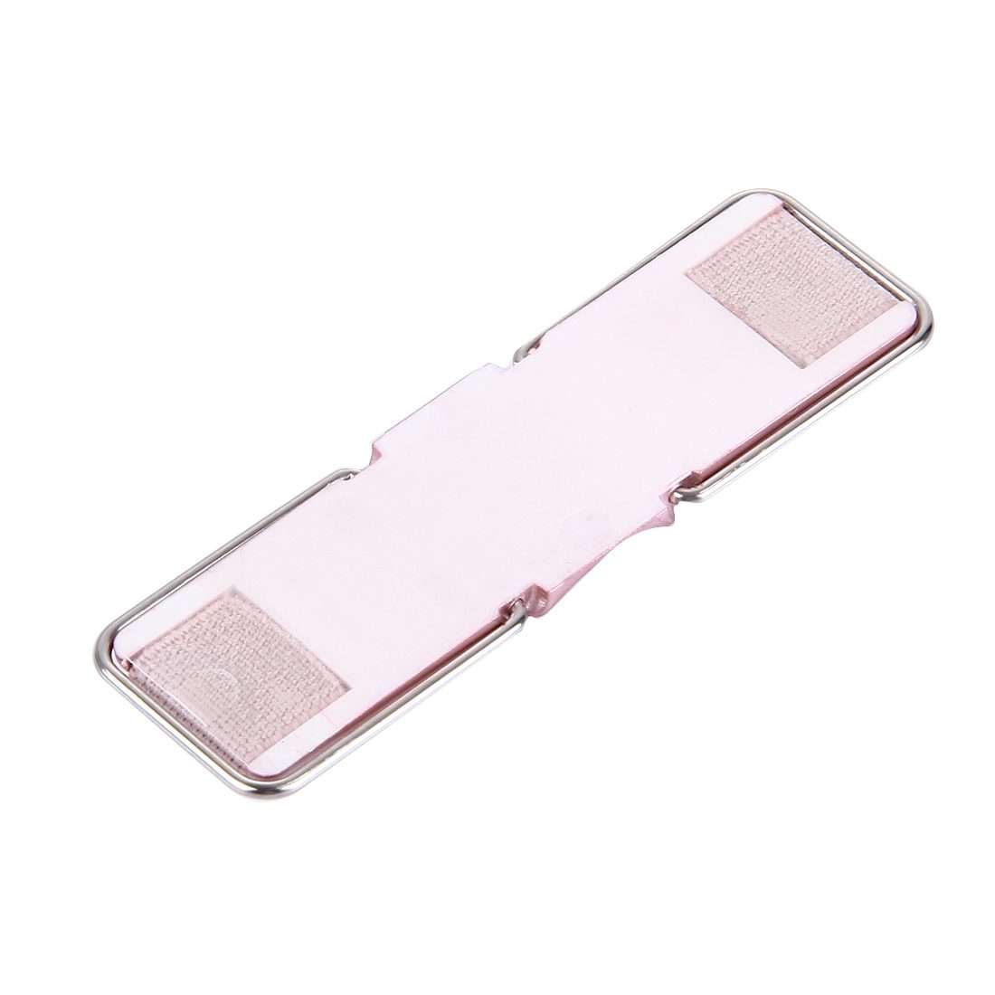 2 in 1 Adjustable Universal Mini Adhesive Holder Stand + Slim Finger Grip, Size: 7 ... (Rose Gold)
