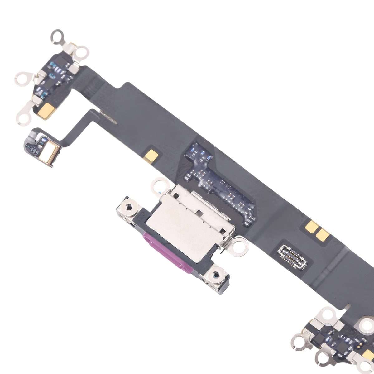 For iPhone 16 Plus Original Charging Port Flex Cable (Pink)