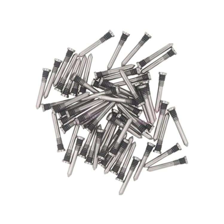 For iPhone 16 Pro / 16 Pro Max 100pcs Charging Port Screws(Original Color)