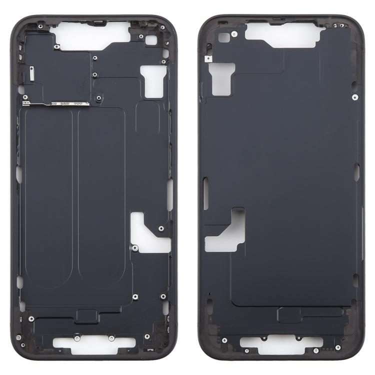 For iPhone 14 Middle Frame Bezel Plate (Black)