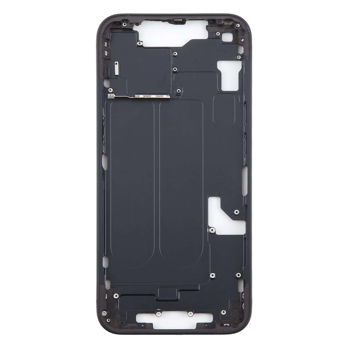 For iPhone 14 Middle Frame Bezel Plate (Black)