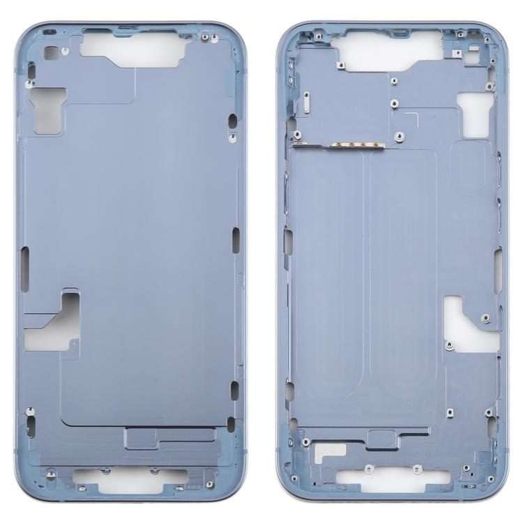 For iPhone 14 Middle Frame Bezel Plate (Blue)