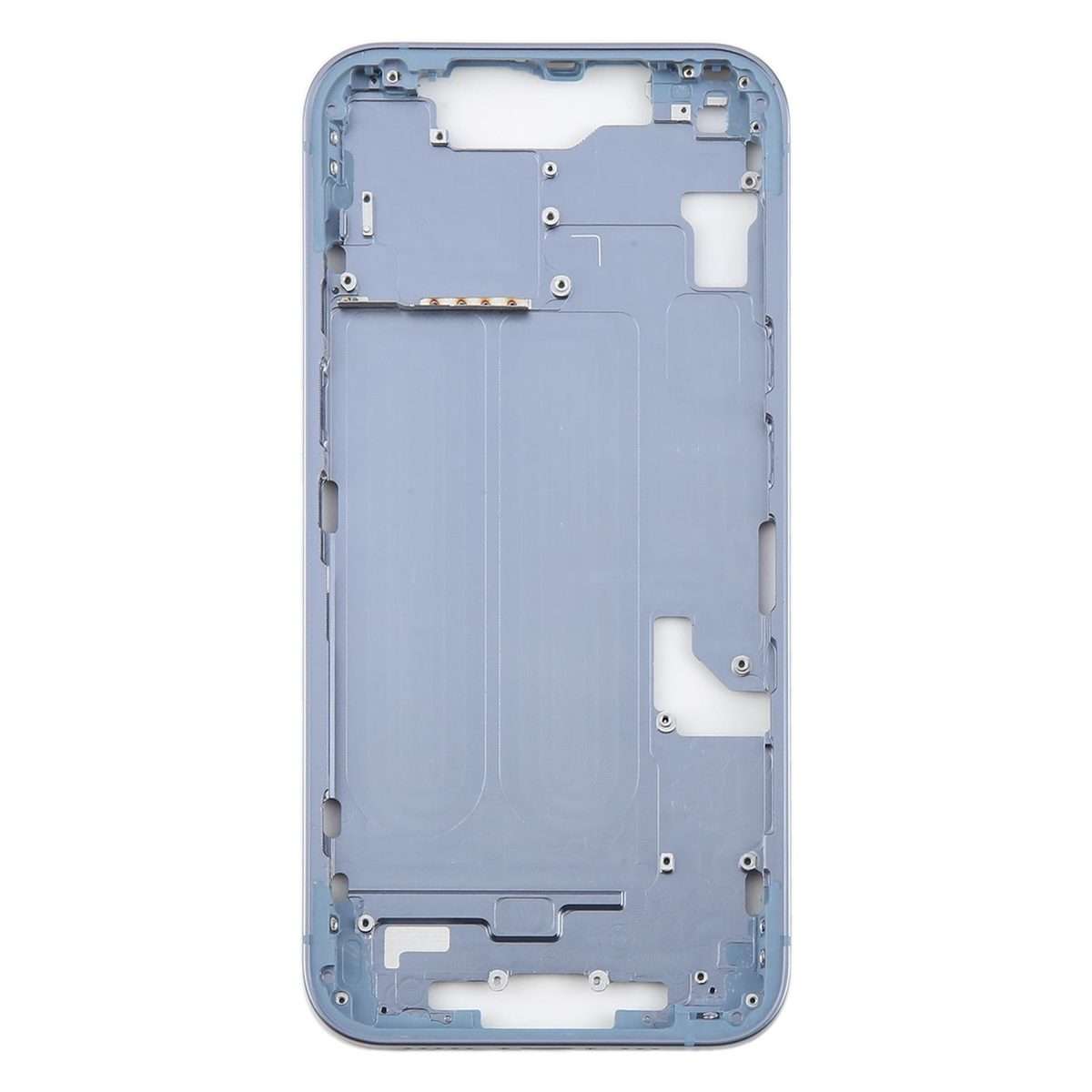 For iPhone 14 Middle Frame Bezel Plate (Blue)