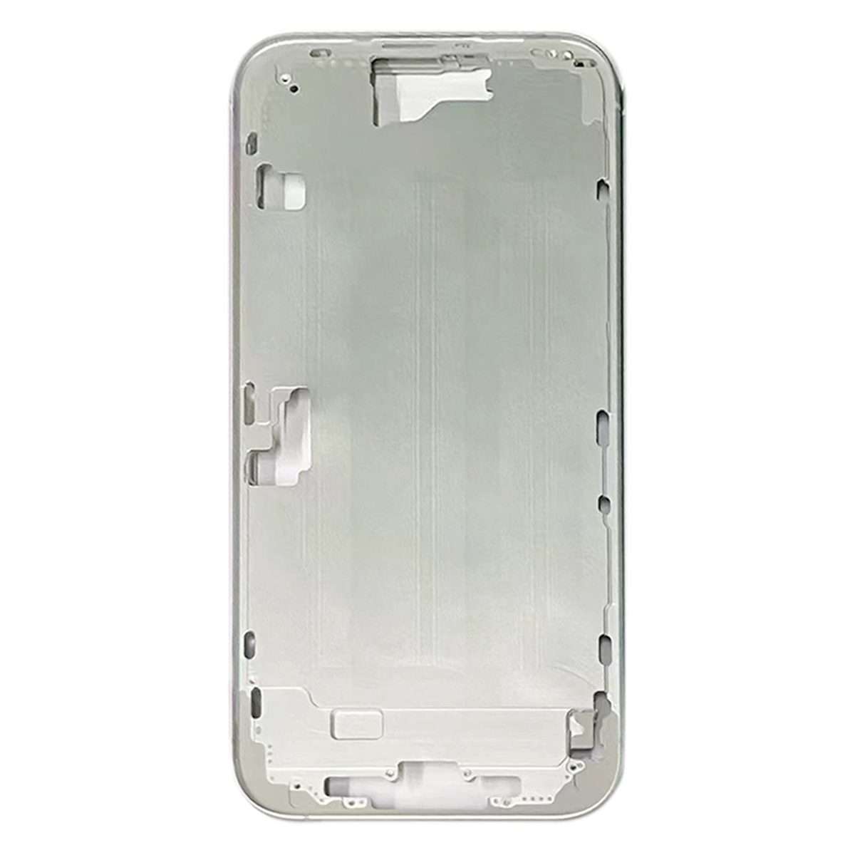 For iPhone 16 Plus Middle Frame Bezel Plate (Silver)