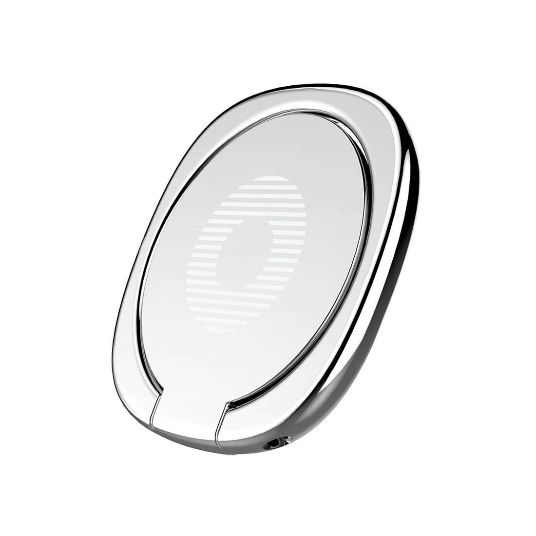 2pcs Universal 360 Degrees Rotatable Privity Metal Ring Holder Bracket for iPhone, Sa ... (Silver)