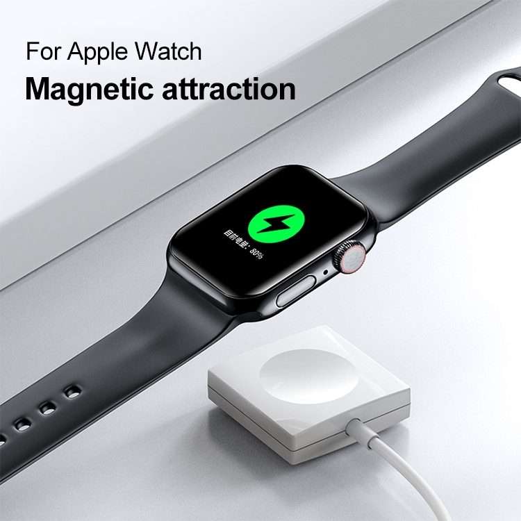 adj-981 Portable Magnetic Wireless Charger for Apple Watch (White)