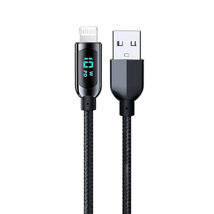 Mutural Li-CC004 1.2m 10W Digital Display USB to 8 Pin Charging Data Cable