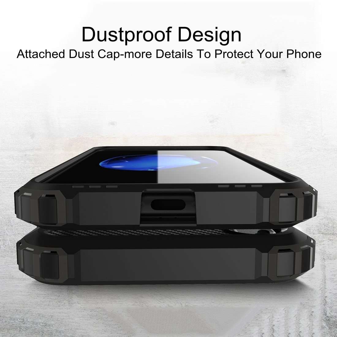 For iPhone X / XS Magic Armor TPU + PC Combination Case(Red)