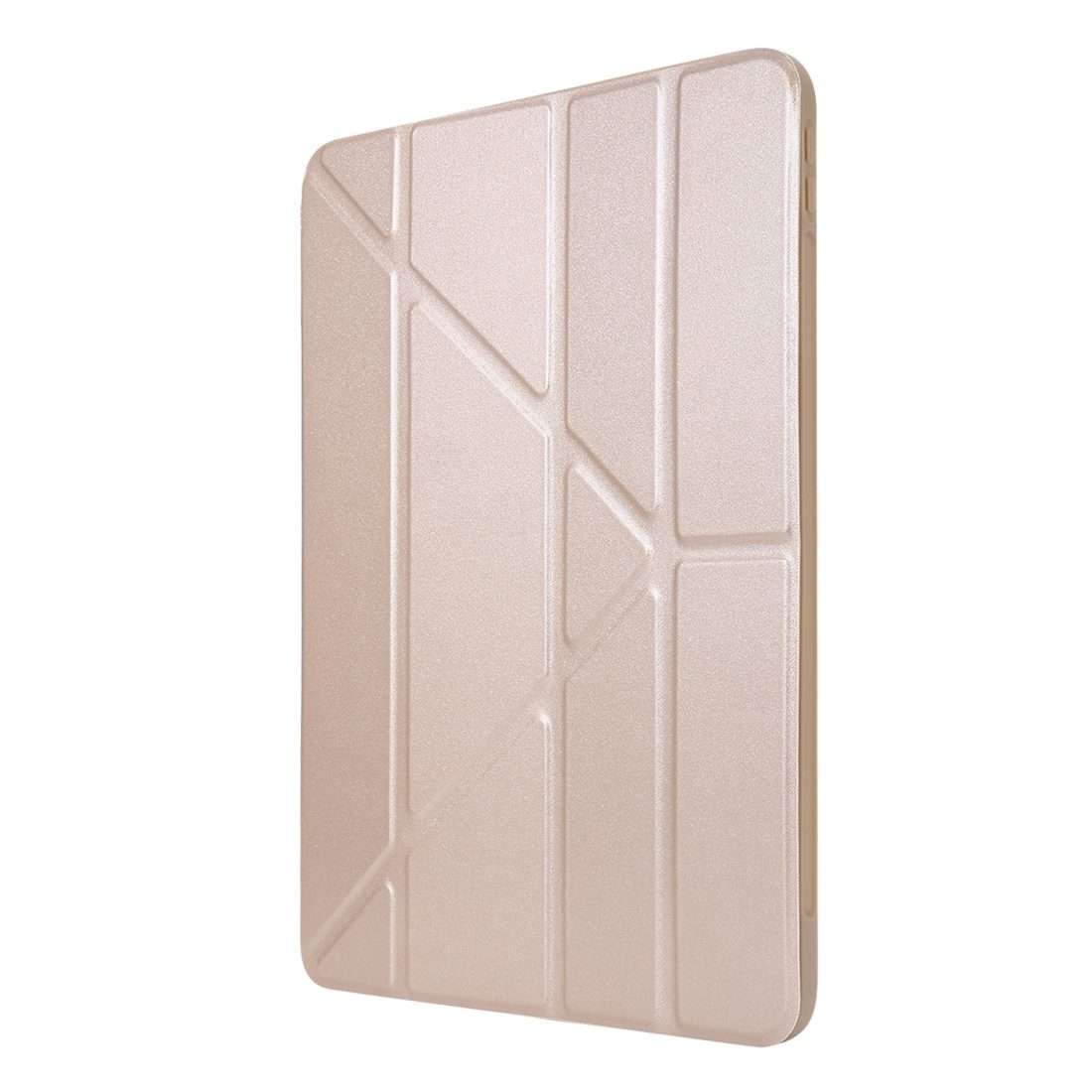 For iPad Pro 11 (2020) TPU Horizontal Deformation Flip Leather Tablet Case wi ... (Champagne Gold)