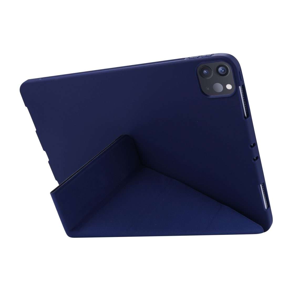 For iPad Pro 11 (2020) TPU Horizontal Deformation Flip Leather Tablet Case with Holder (Navy Blue)