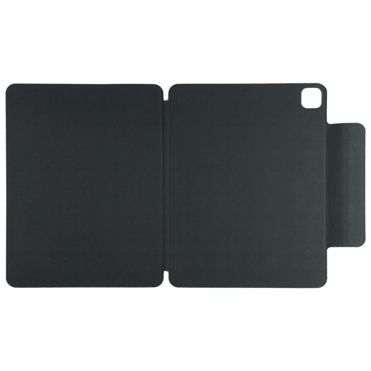 For iPad Air 13 2024 / 2025 / Pro 12.9 2020 Double-sided Magnetic Flip PU Leather Tabl ... (Black)