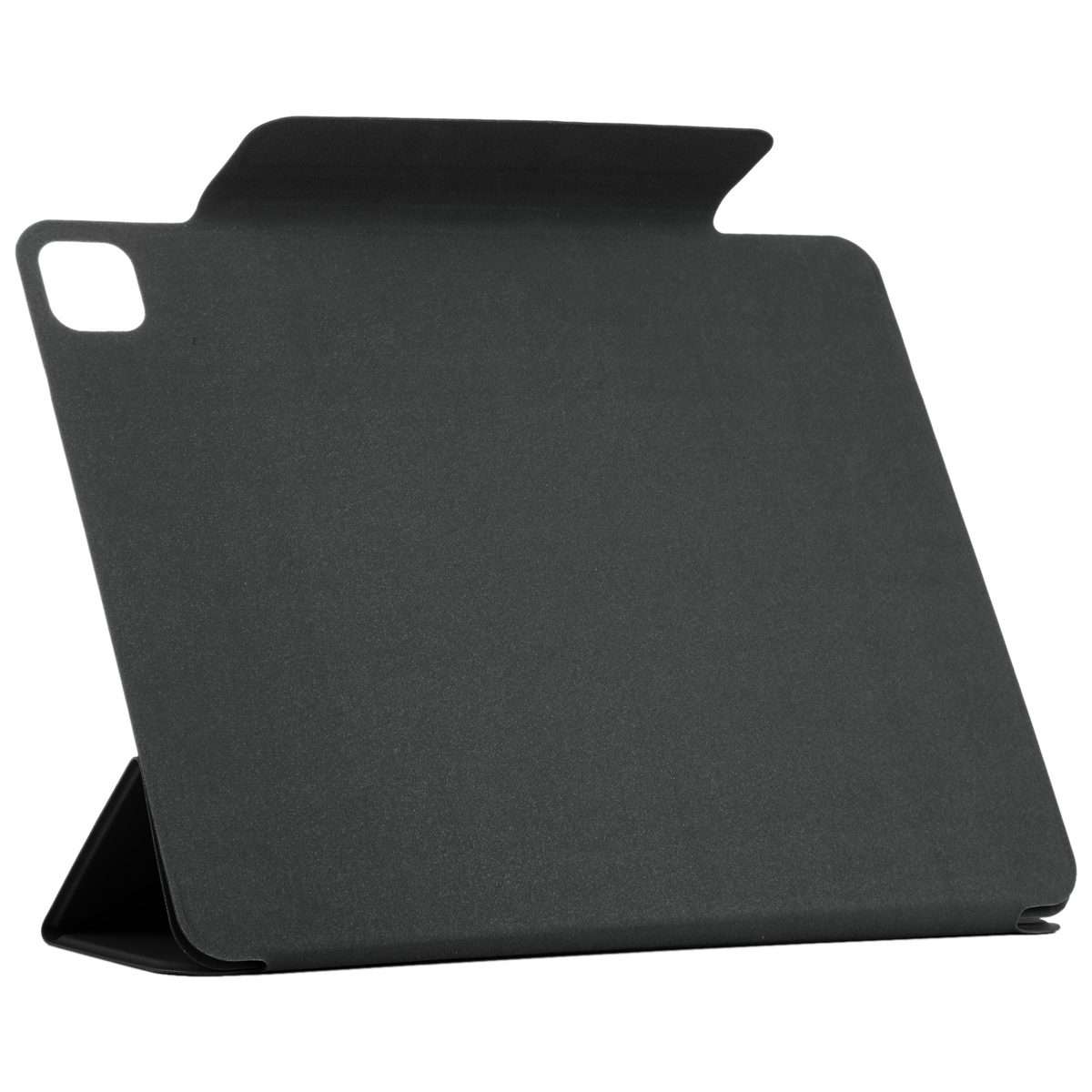 For iPad Air 13 2024 / 2025 / Pro 12.9 2020 Double-sided Magnetic Flip PU Leather Tabl ... (Black)