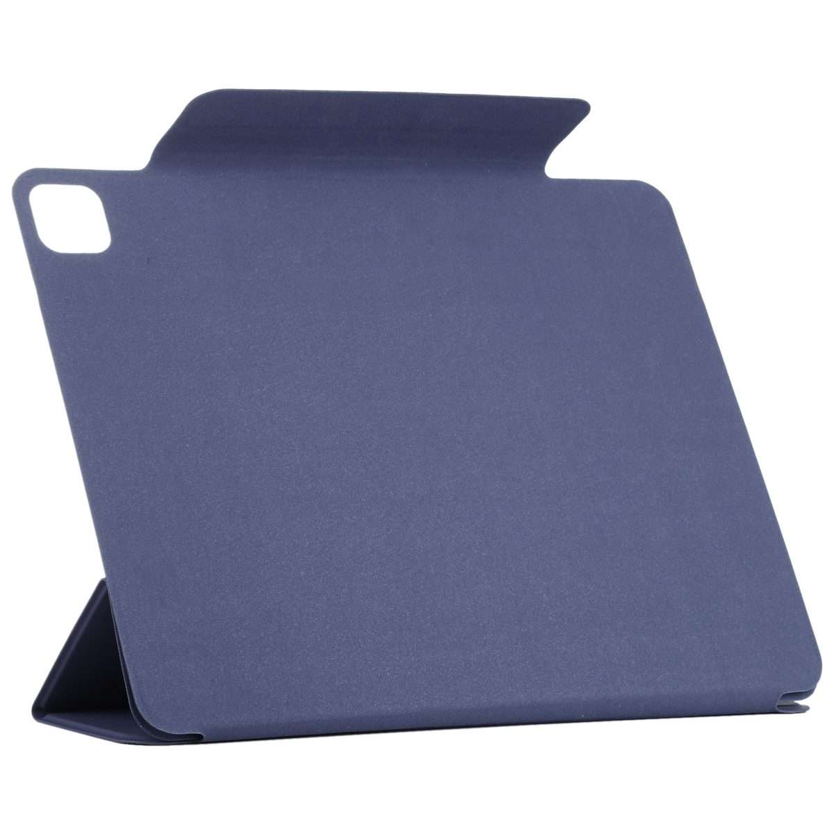 For iPad Air 13 2024 / 2025 / Pro 12.9 2020 Double-sided Magnetic Flip PU Leather ... (Dark Blue)
