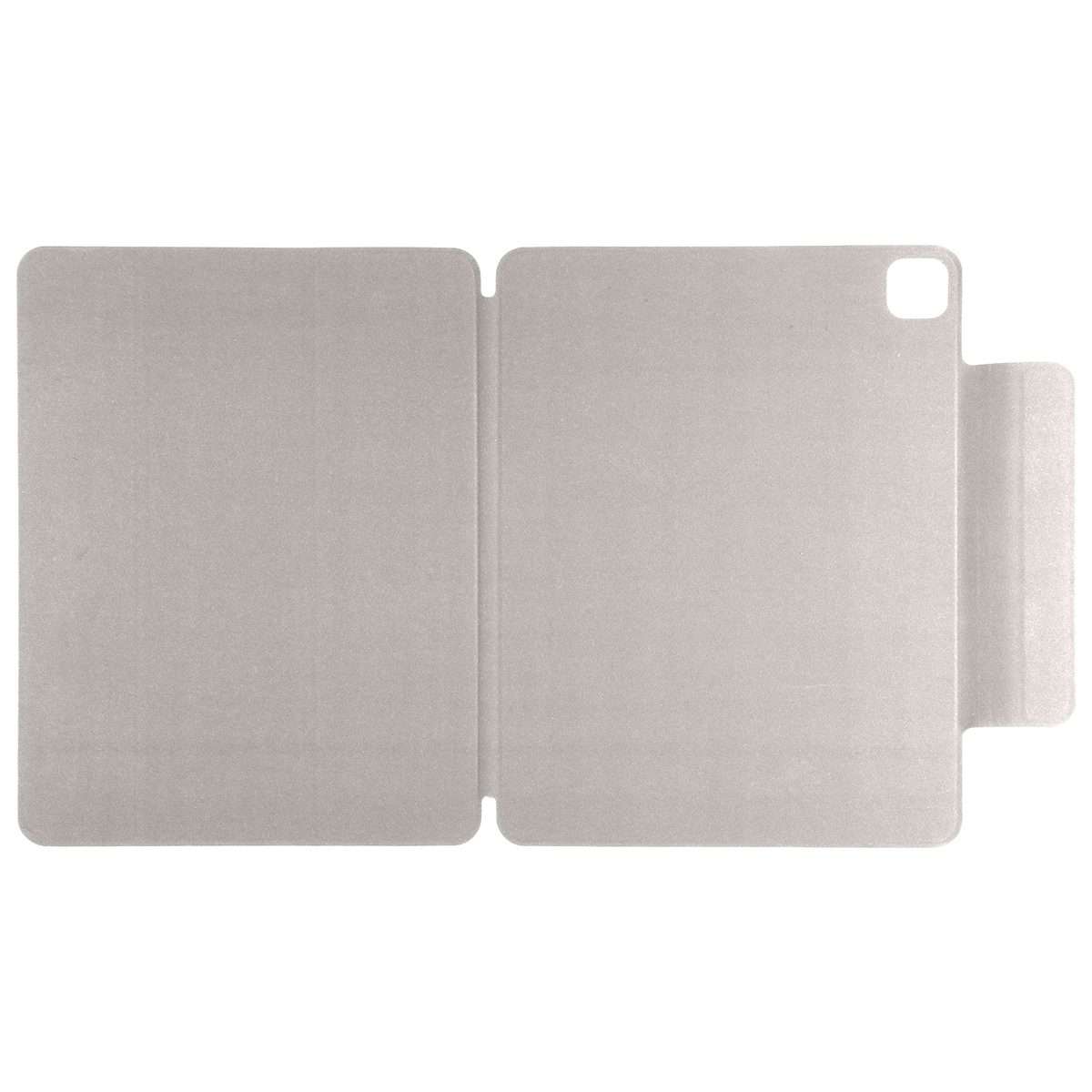 For iPad Air 13 2024 / 2025 / Pro 12.9 2020 Double-sided Magnetic Flip PU Leather Table ... (Grey)