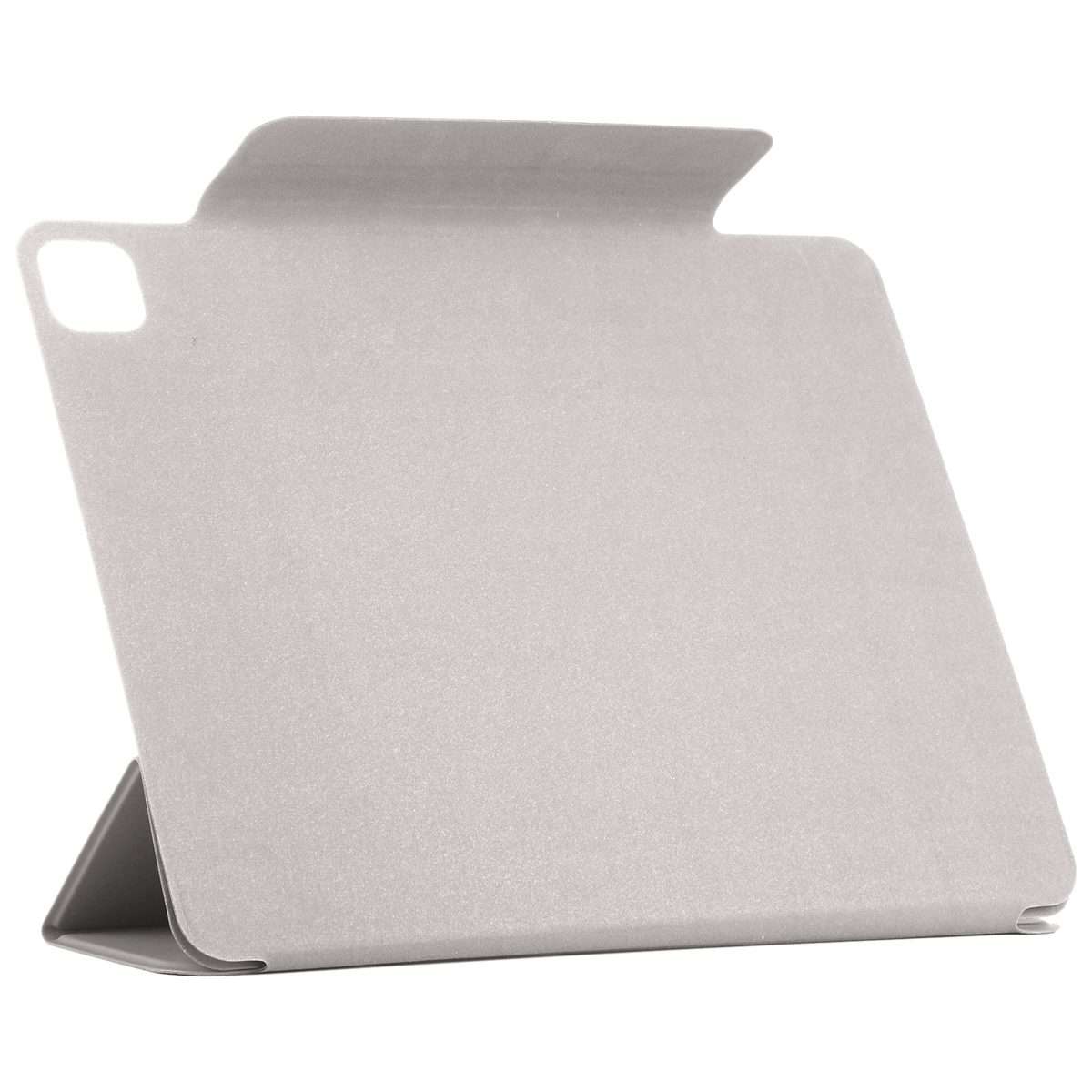 For iPad Air 13 2024 / 2025 / Pro 12.9 2020 Double-sided Magnetic Flip PU Leather Table ... (Grey)
