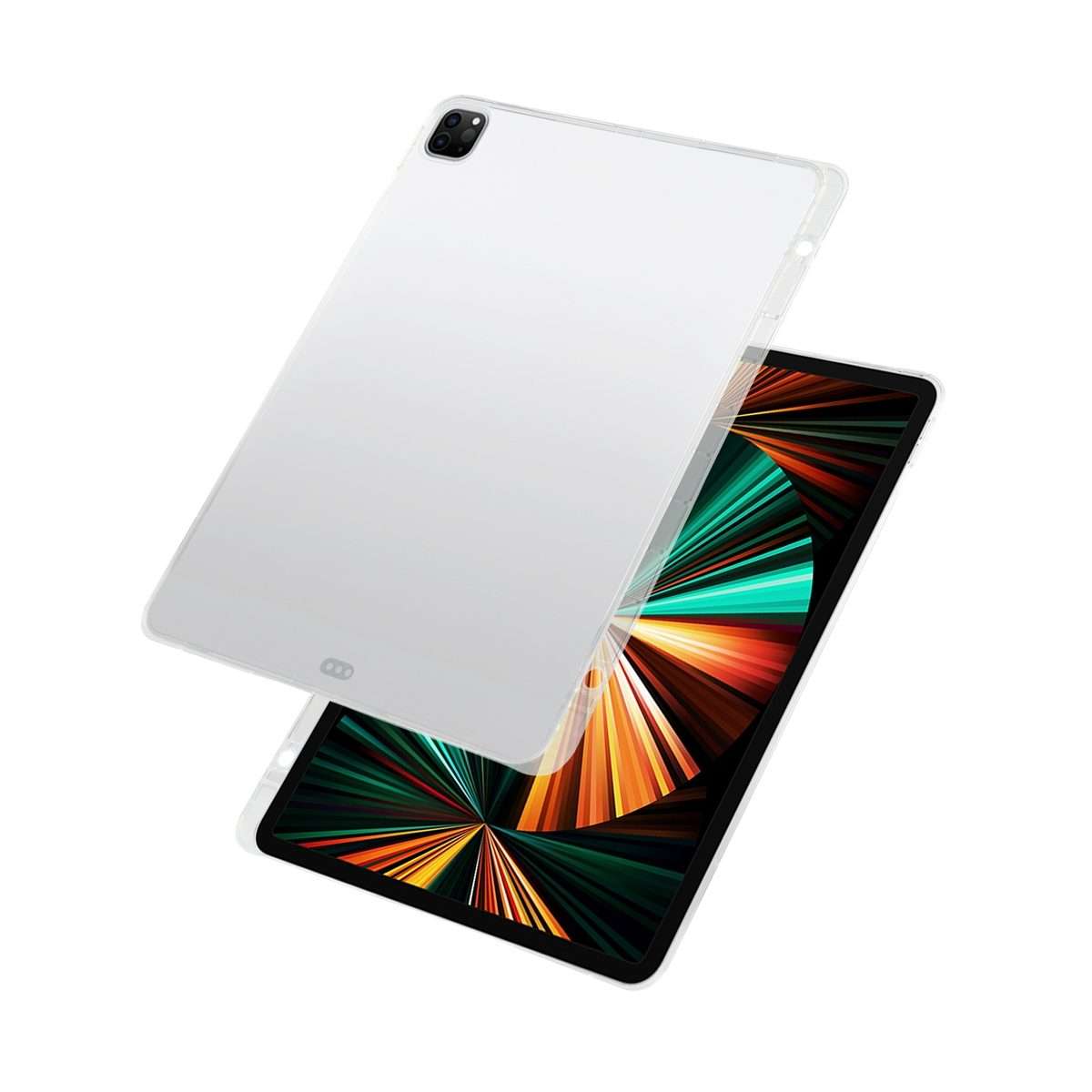 For iPad Pro 12.9 2022 / 2021 Transparent All-inclusive TPU Silicone Anti-drop Protective Tablet C