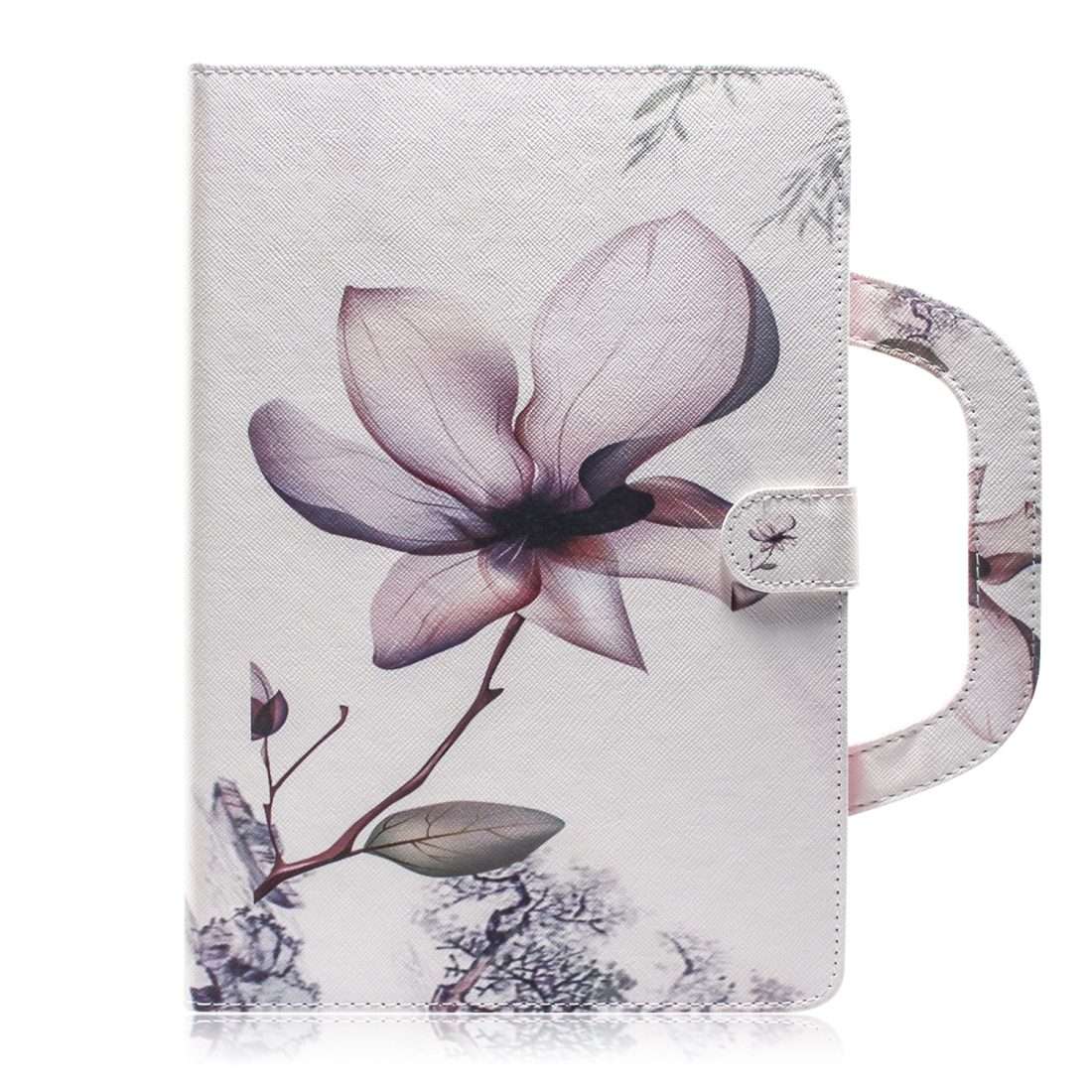 Magnolia Pattern Horizontal Flip Leather Case for iPad Pro 11 Inch (2018), with Holder & Card Slot