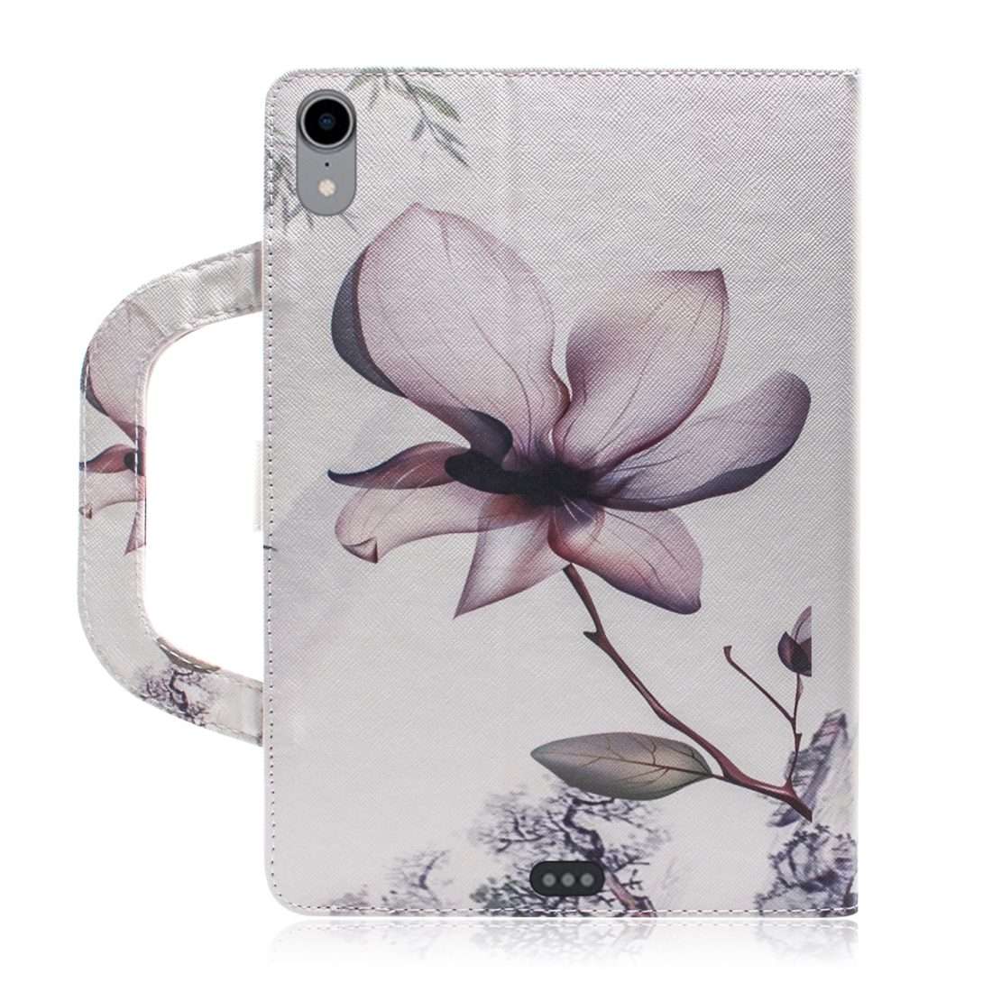 Magnolia Pattern Horizontal Flip Leather Case for iPad Pro 11 Inch (2018), with Holder & Card Slot