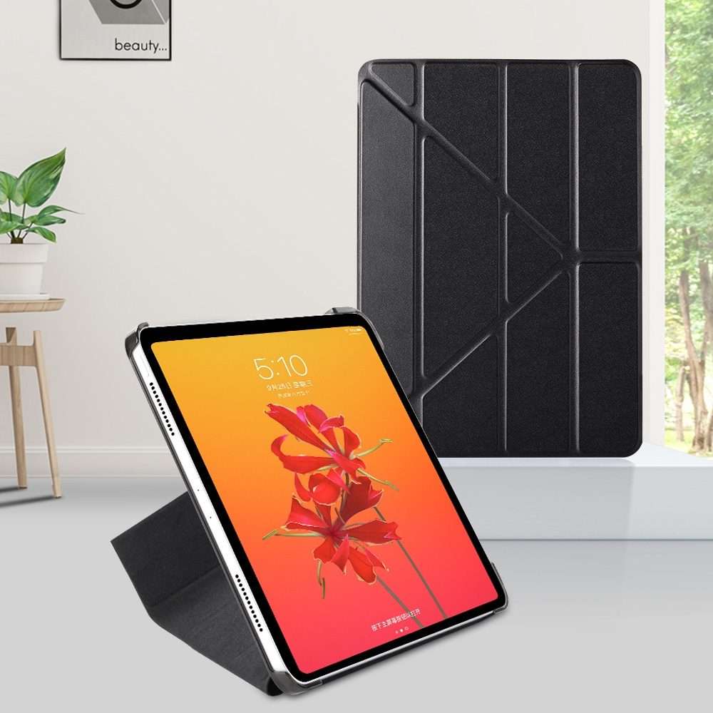 Horizontal Flip Ultra-thin Magnetic PU Leather Case for iPad Air 11 2024 / iPad Pro 11 ... (Black)