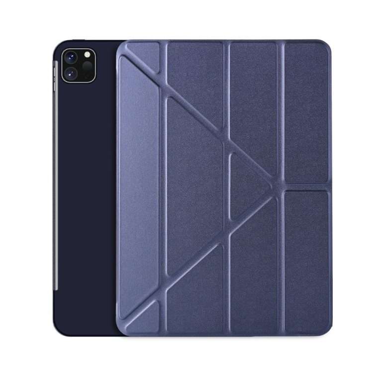 Horizontal Flip Ultra-thin Magnetic PU Leather Case for iPad Air 11 2024 / iPad Pr ... (Dark Blue)