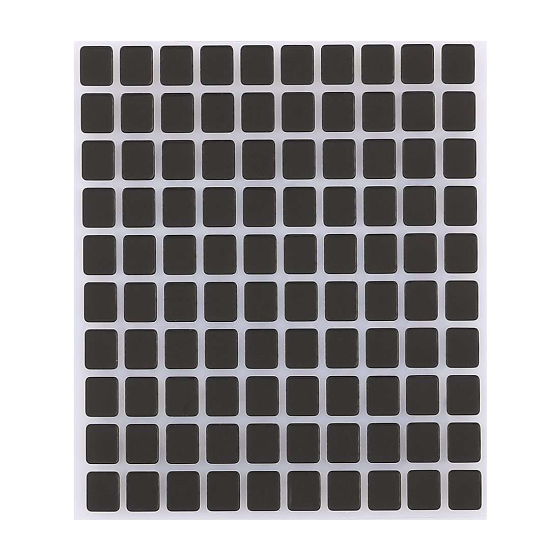 100 PCS Display Screen Black Stickers for iPhone X