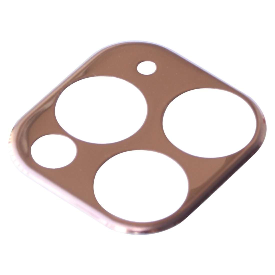 Aluminum Alloy Camera Lens Protector for iPhone 11 Pro / 11 Pro Max(Rose Gold)