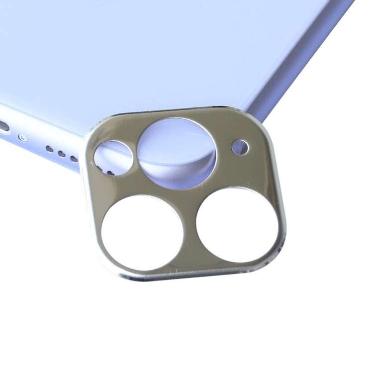 Aluminum Alloy Camera Lens Protector for iPhone 11 Pro / 11 Pro Max(Silver)