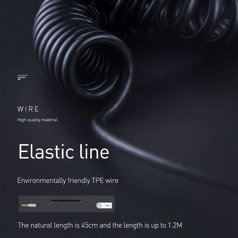 Baseus USB Wireless Audio Adapter Cable(Black)