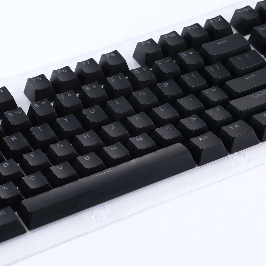 ABS Translucent Keycaps, OEM Highly Mechanical Keyboard, Universal Game Keyboard (Black)