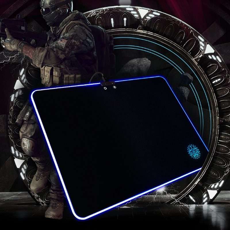 Lenovo Maya Light Game Service RGB Colorful Mouse Pad (Black)