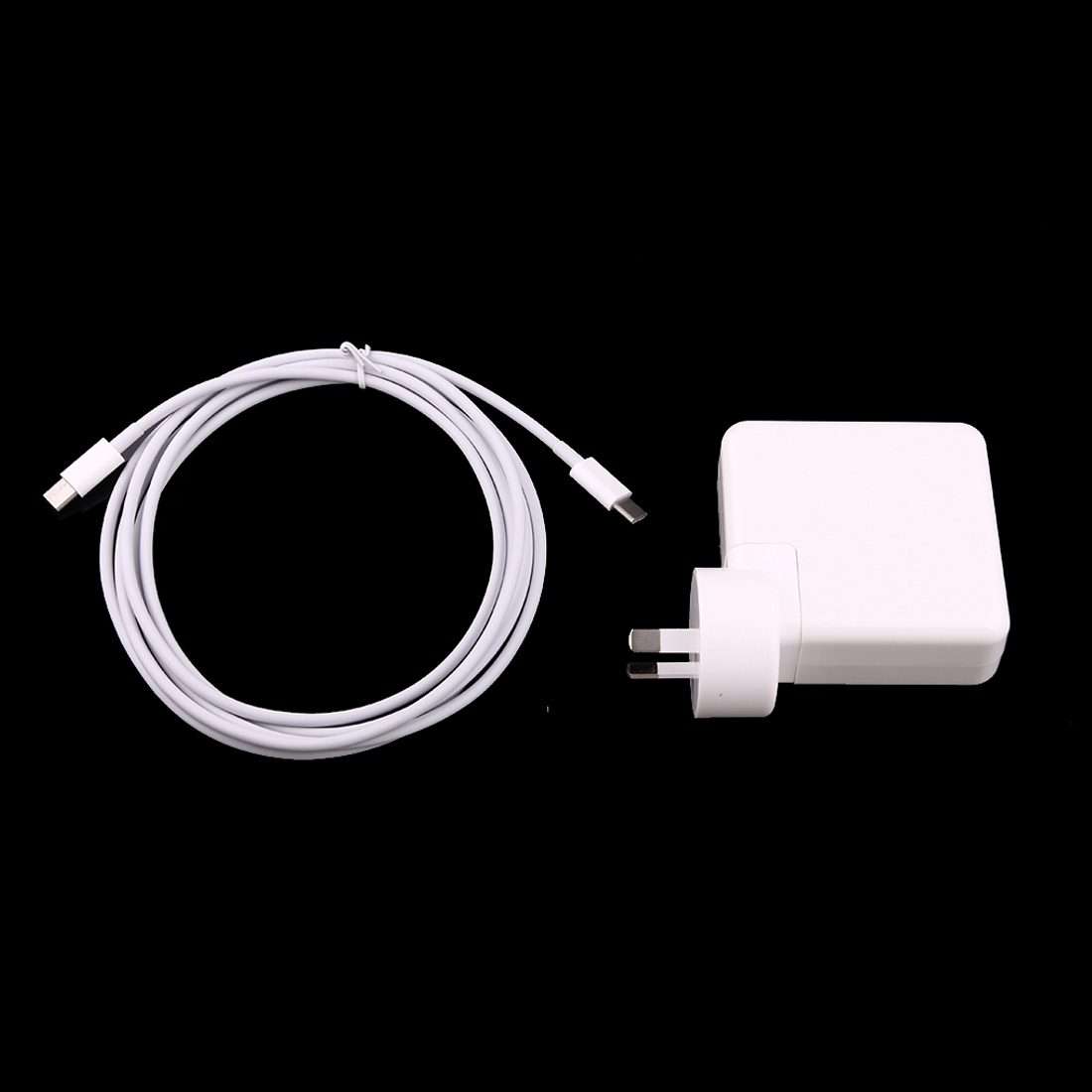 87W USB-C / Type-C Power Adapter with 2m USB Type-C Male to USB Type-C Male Charging Cable
