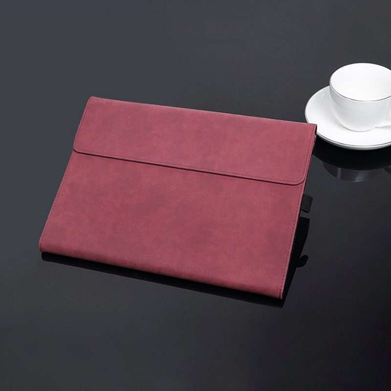 Laptop Bag Case Sleeve Notebook Briefcase Carry Bag for Microsoft Surface Pro 4 / 5 12.3 inch(Red)