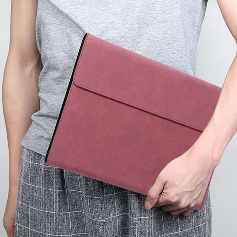 Laptop Bag Case Sleeve Notebook Briefcase Carry Bag for Microsoft Surface Pro 4 / 5 12.3 inch(Red)