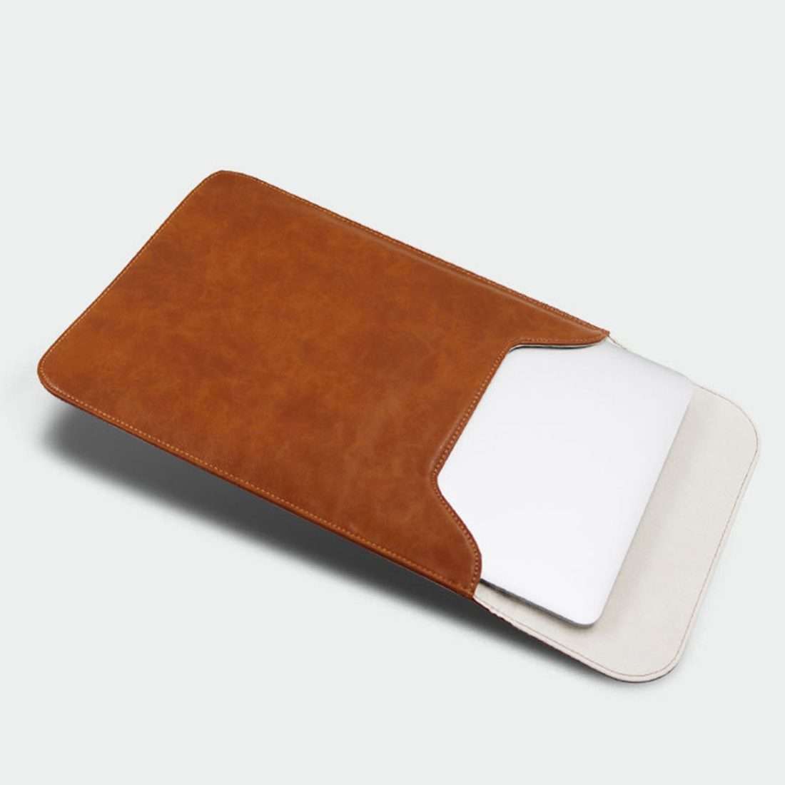 13.3 inch PU + Nylon Laptop Bag Case Sleeve Notebook Carry Bag