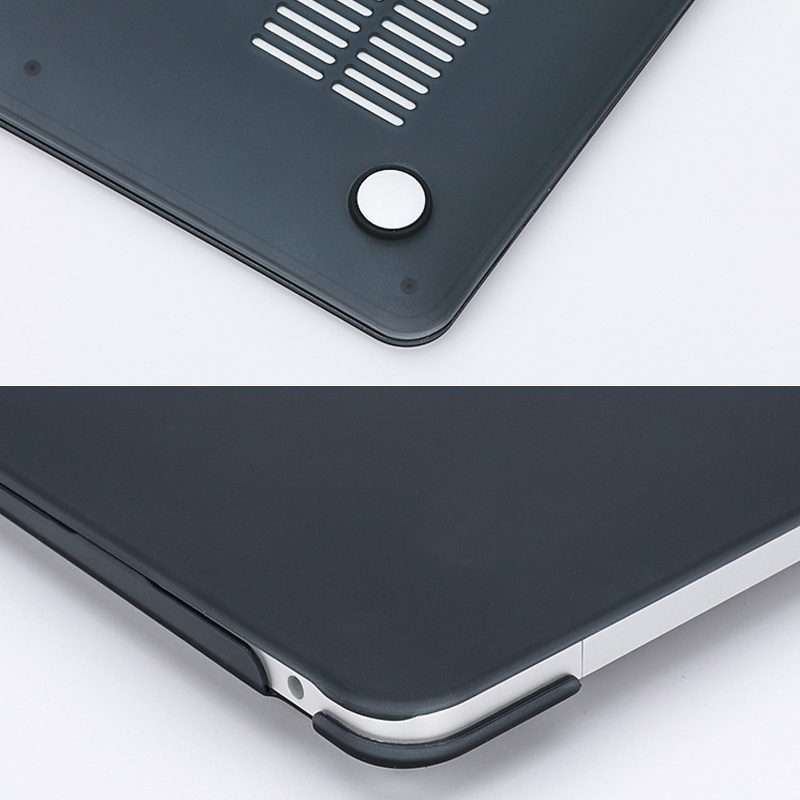 For Huawei MateBook 14 inch 2021 Shockproof Frosted Laptop Protective Case (Black)