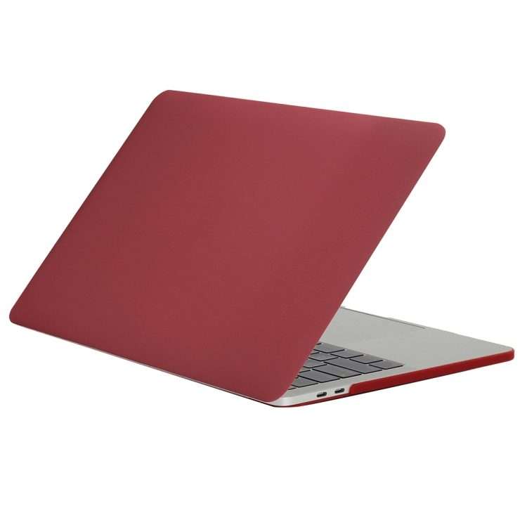 Laptop Frosted Texture PC Protective Case for 2016 New Macbook Pro 13.3 inch A2159 ... (Wind Red)