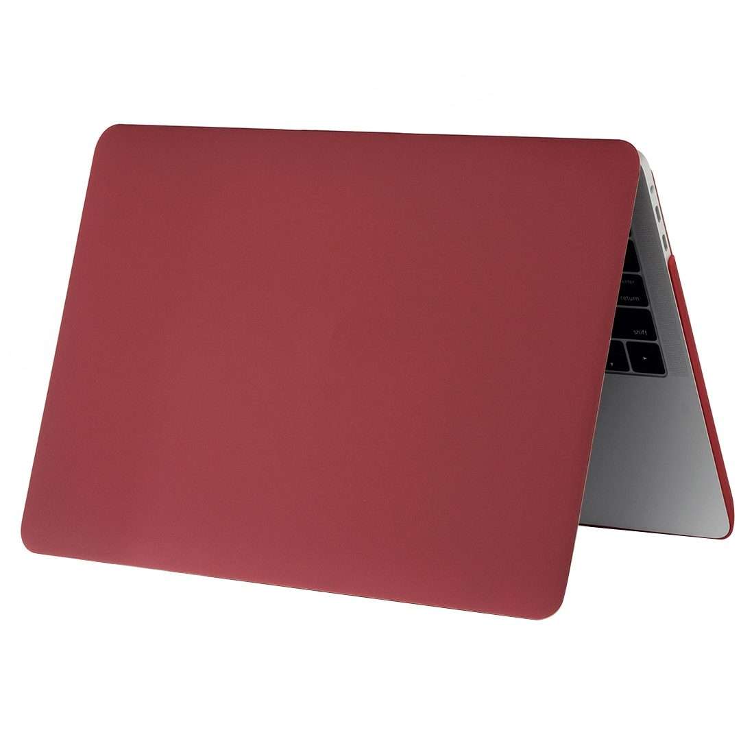 Laptop Frosted Texture PC Protective Case for 2016 New Macbook Pro 13.3 inch A2159 ... (Wind Red)