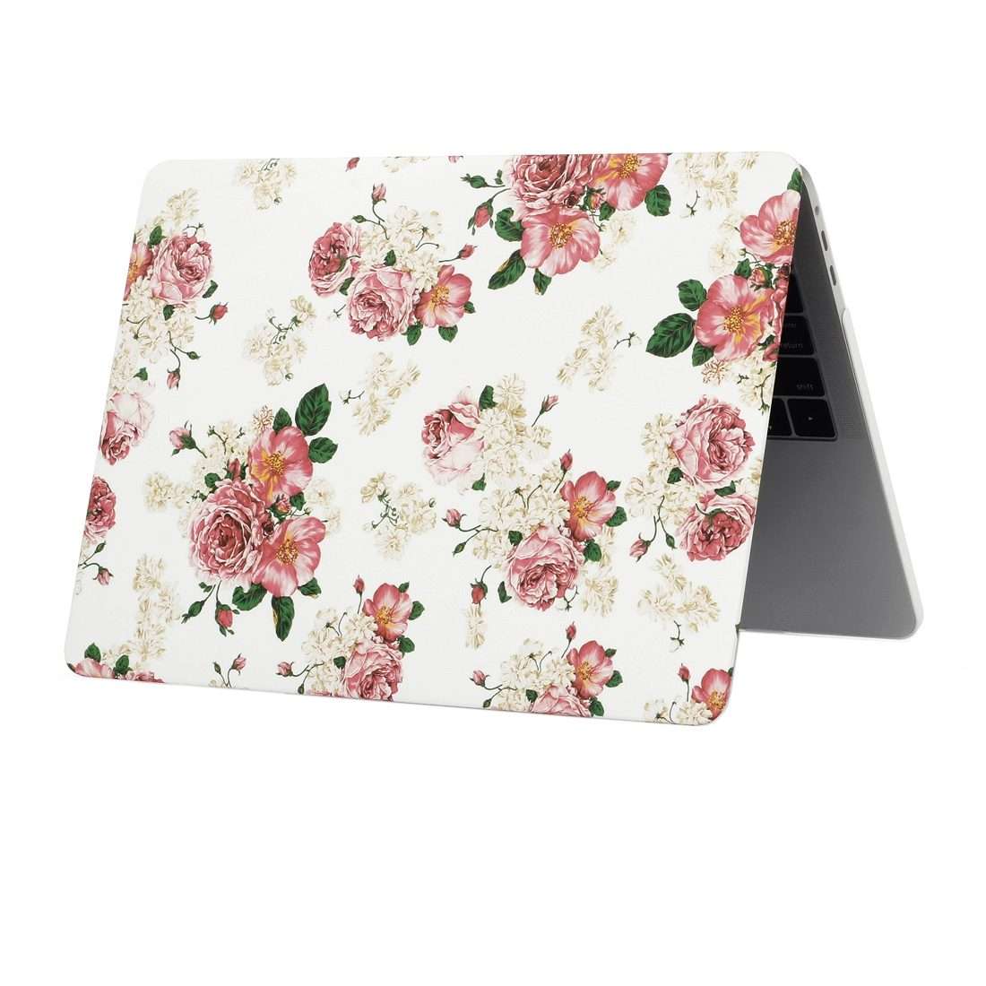 For 2016 New Macbook Pro 15.4 inch A1707 Chinese Rose Pattern Laptop Water Decals PC Protective Ca