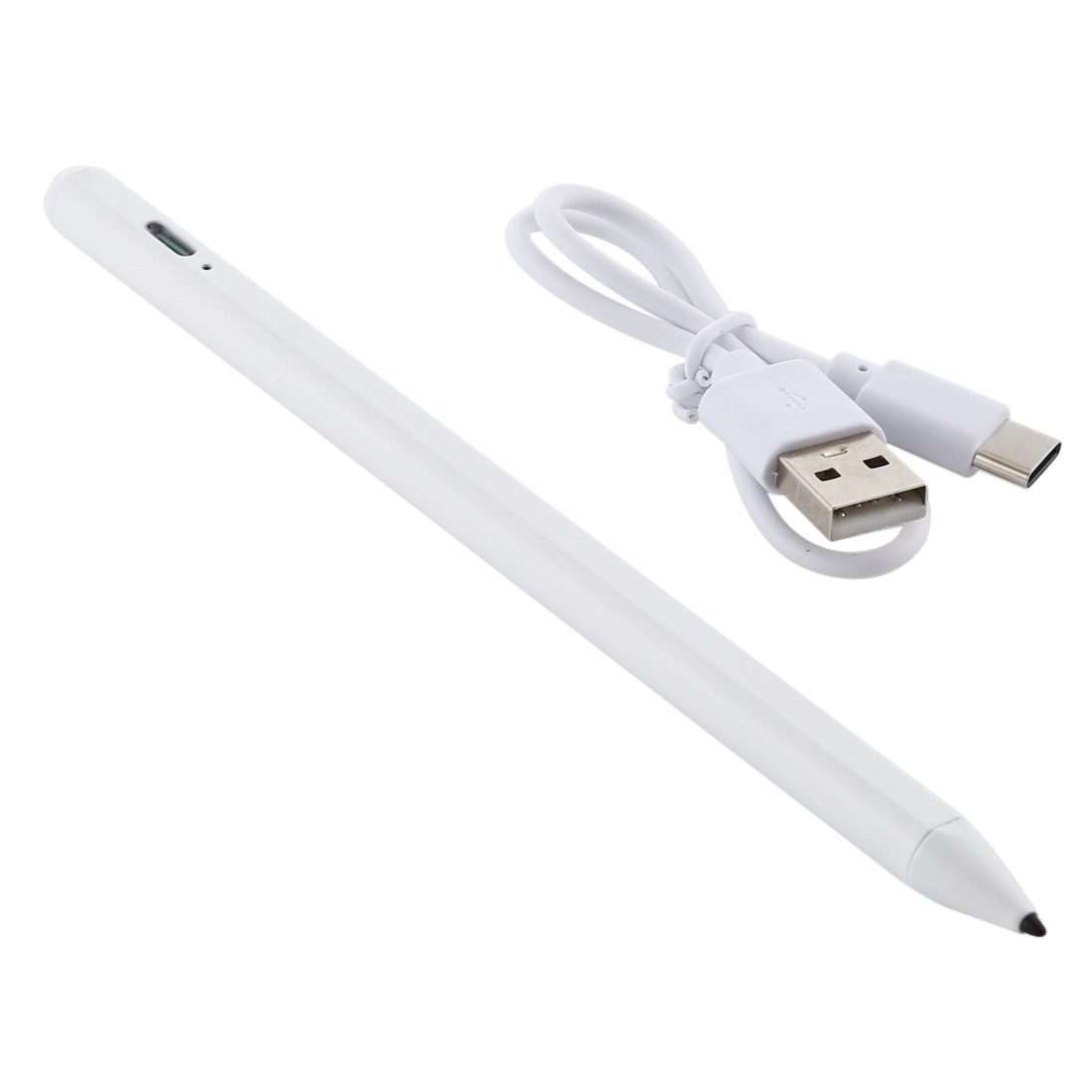 1.4-2.3mm Magnetic Design Superfine Nib Prevent Accidental Touch Handwritten Capacitiv ... (White)
