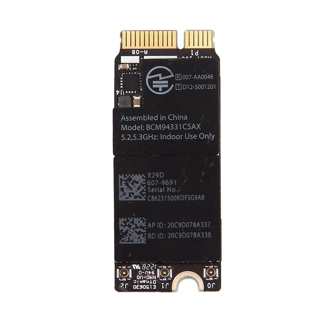 Original Bluetooth 4.0 Network Adapter Card BCM94331CSAX for Macbook Pro 13.3 in ... A1398 / A1425