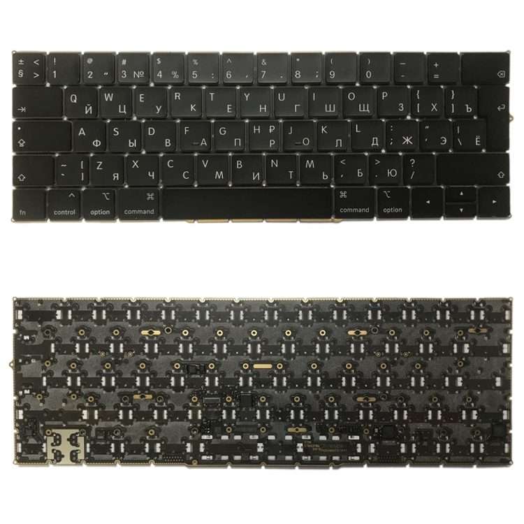 RU Version UK Big Enter Keyboard for Macbook Pro Retina 15 inch A1990 2018-2019