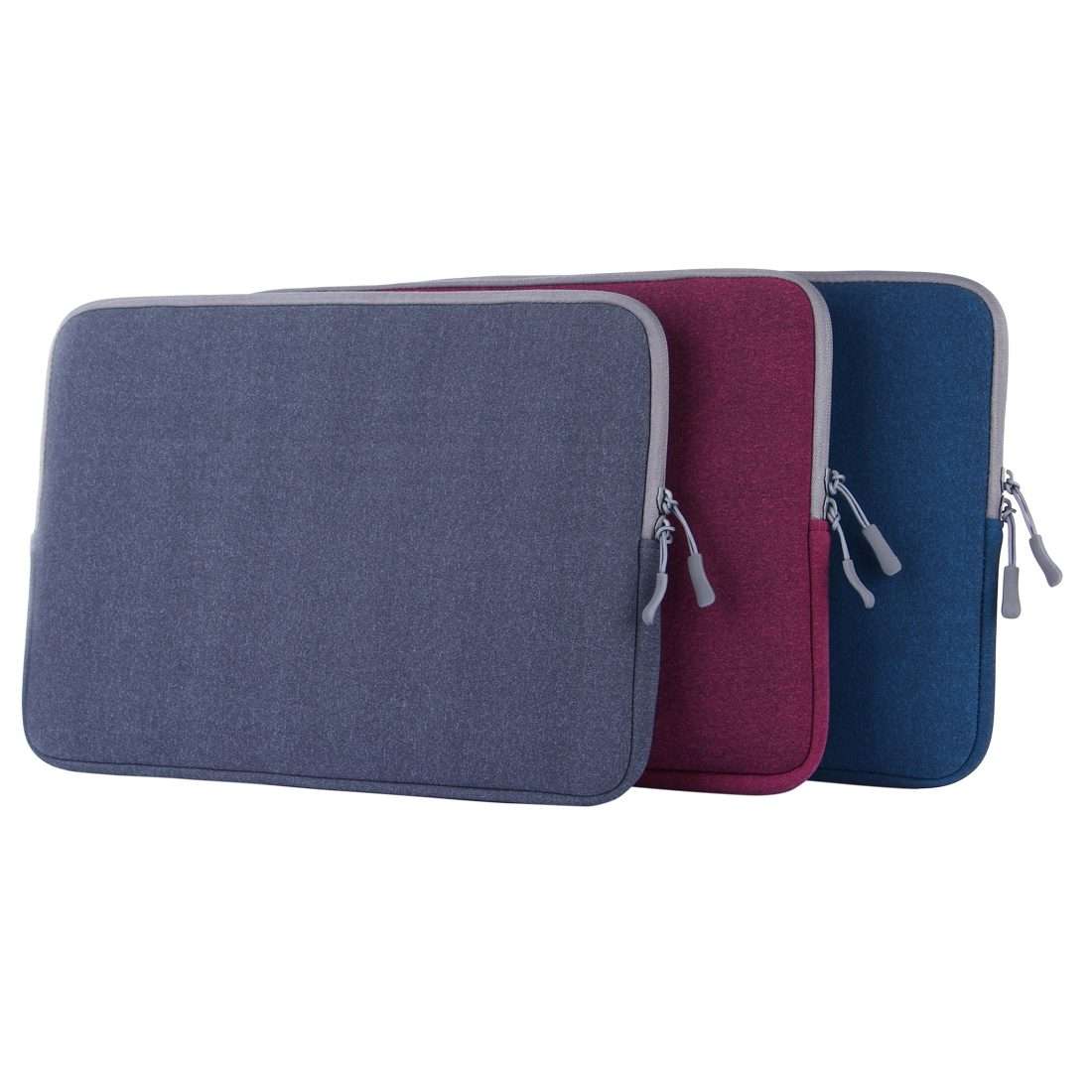 For Macbook Pro 15.4 inch Laptop Bag Soft Portable Package Pouch (Purple)