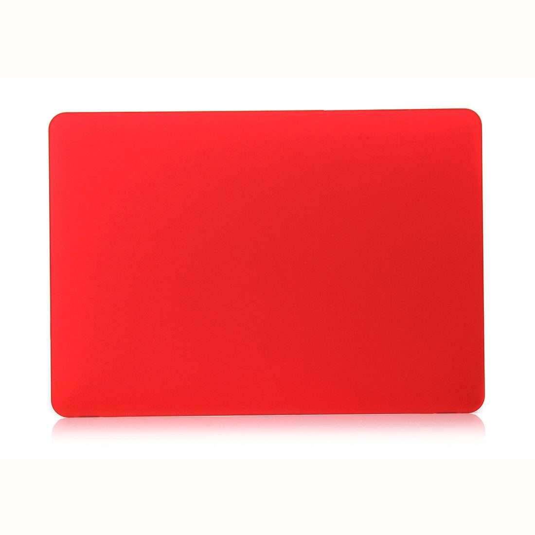 Laptop Frosted Style PC Protective Case for MacBook Pro 15.4 inch A1990 (2018)(Red)