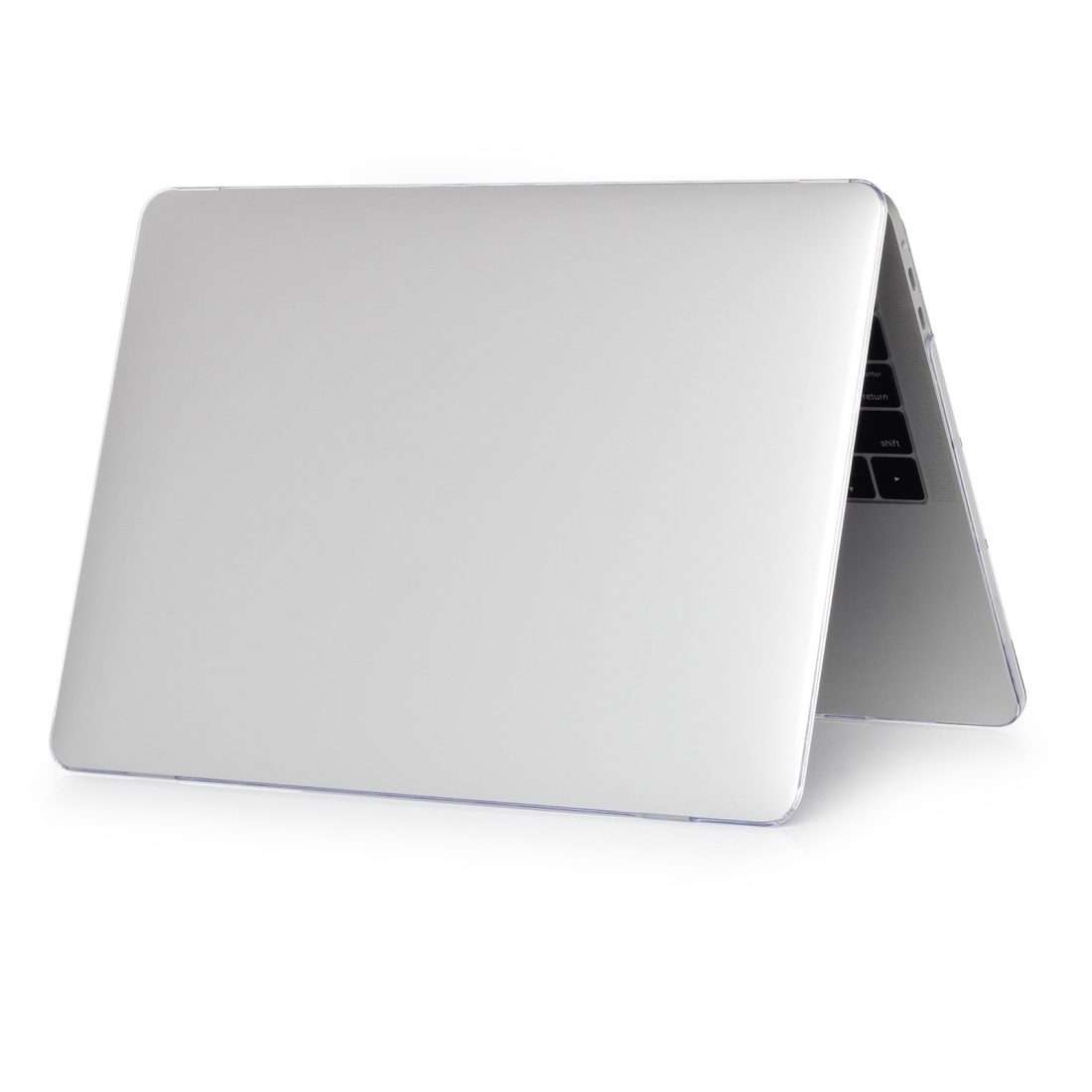 Laptop Frosted Style PC Protective Case for MacBook Pro 15.4 inch A1990 (2018)(Transparent)