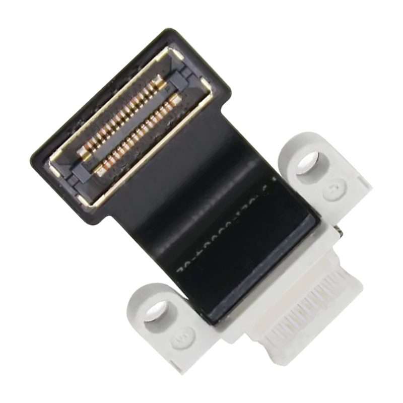 For MacBook Pro M1 Pro / Max Retina 14 16 2023 A2918 A2992 A2991 Type-C Charging Port ... (White)