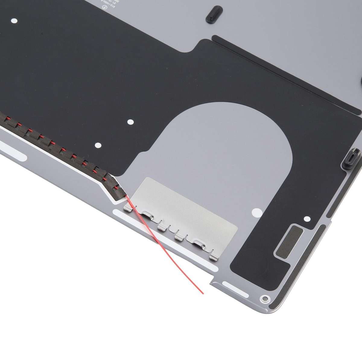 For MacBook Pro Retina 13.3 inch A2251 2020 Computer Case Bottom Cover (Grey)