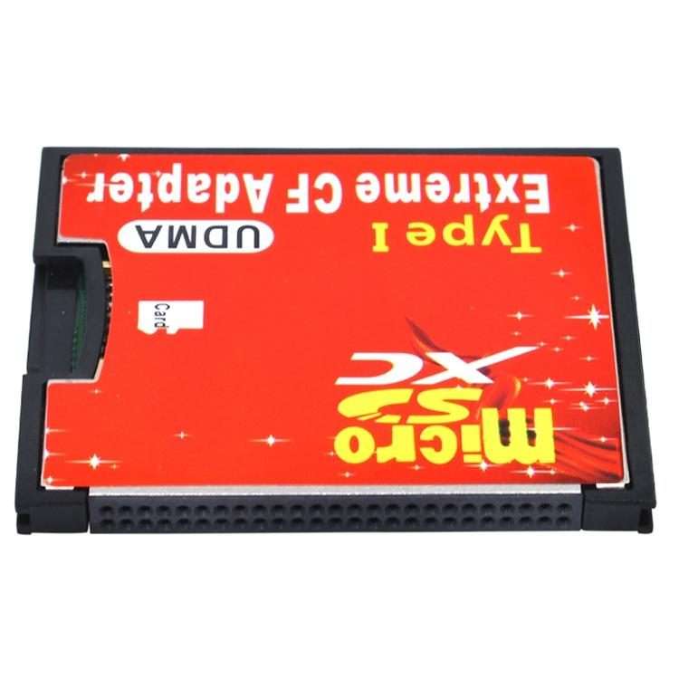 Micro SD to CF Compact Flash Memory Card Adapter, 1-Socket